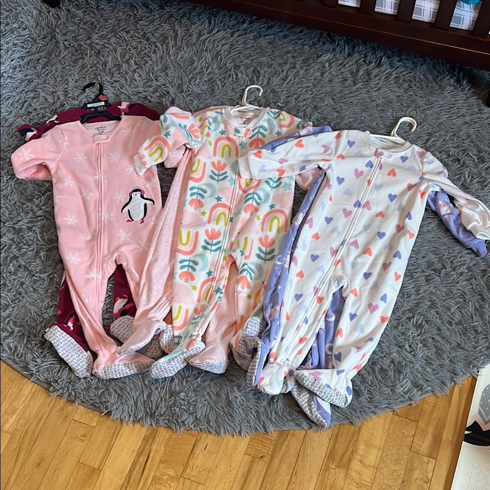 Carters Fleece Footie Pajamas